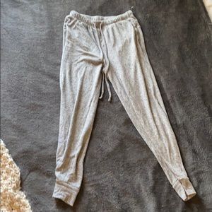 Grey joggers
